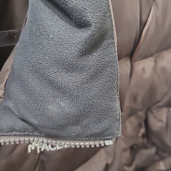 THE NORTH FACE Women's Puffer 550 Chocolate Brown Winter Jacket, size Large - Picture 11 of 11